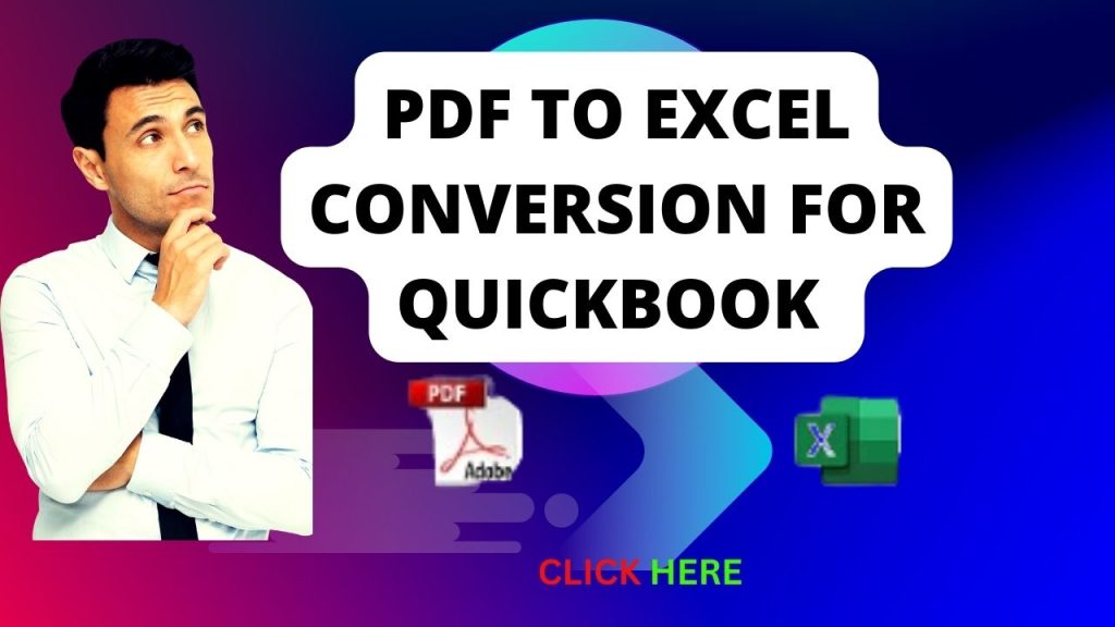 How to Convert PDF to Excel