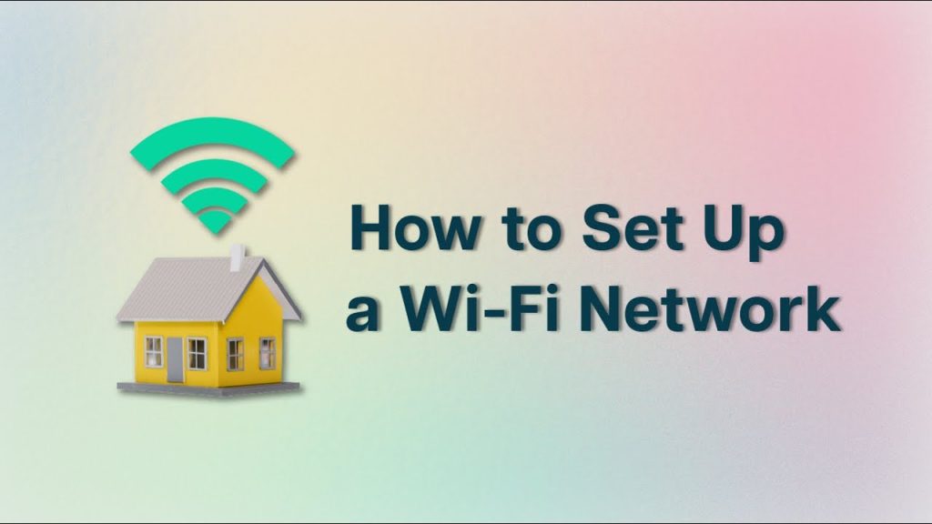 How to setup wi-fi network